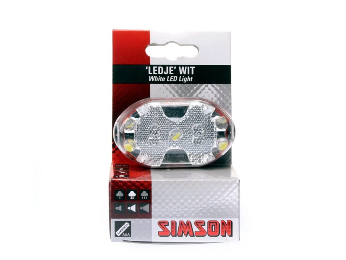 Przednia lampka rowerowa SIMSON Ledje