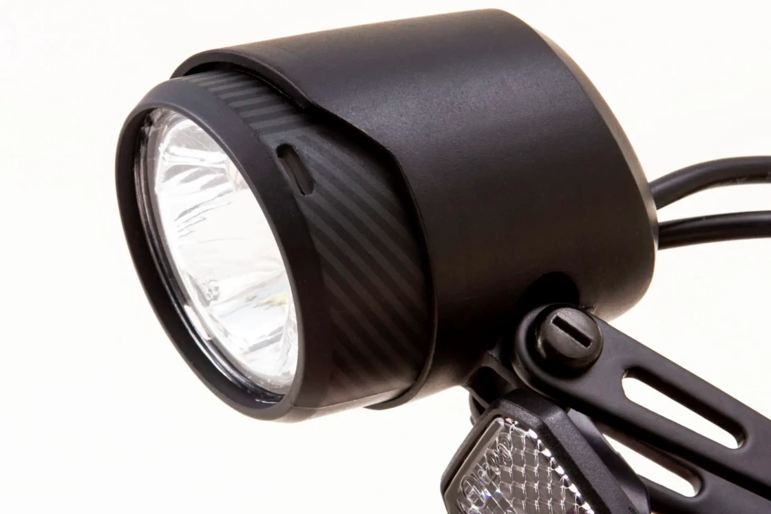 Przednia lampka rowerowa Spanninga X&O 50 XE e-bike 6-48V 50 Lux