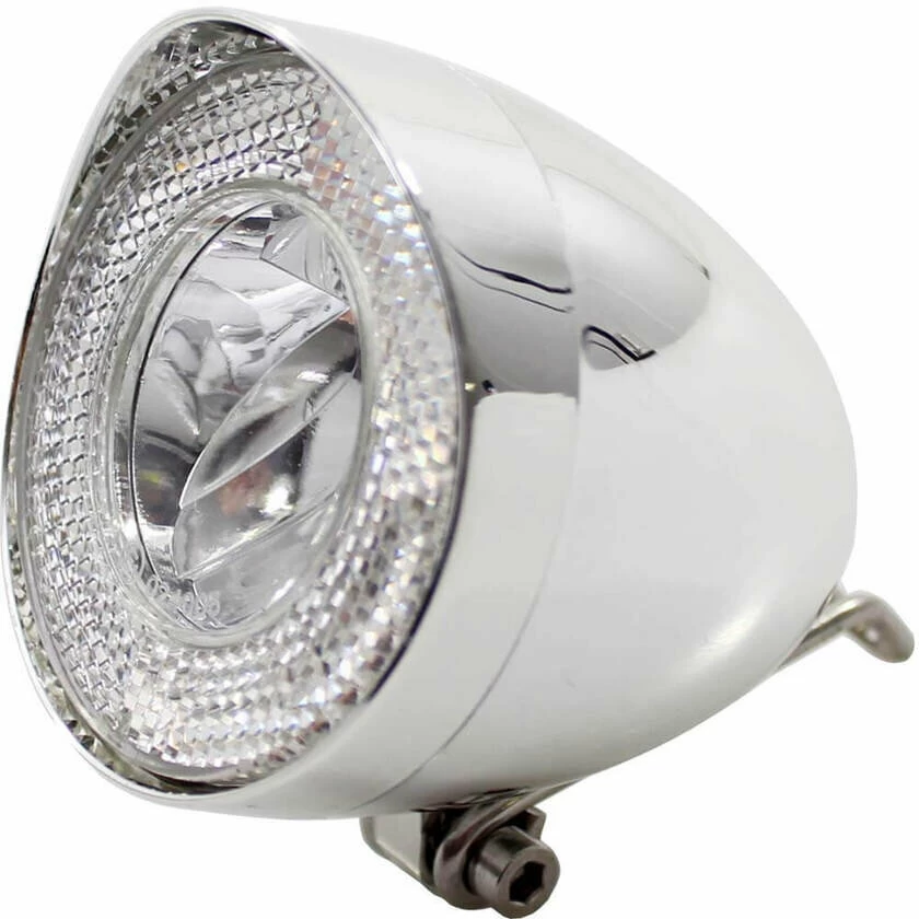 Przednia lampka Union retro na dynamo LED