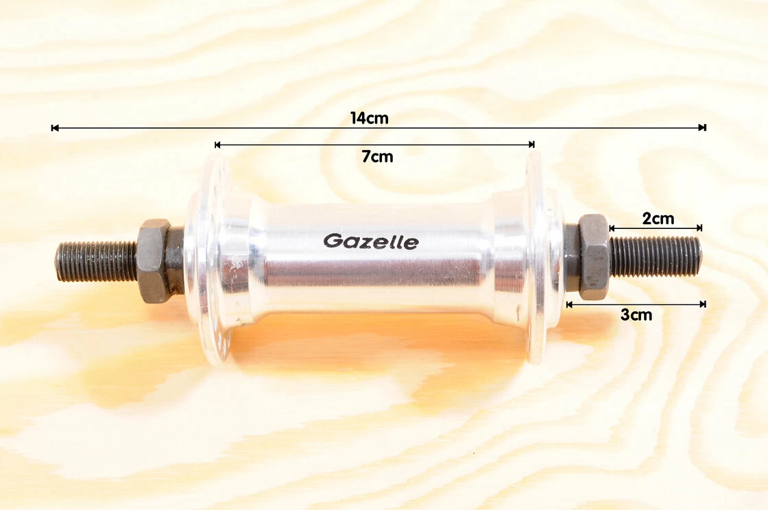 Przednia piasta Gazelle ALU