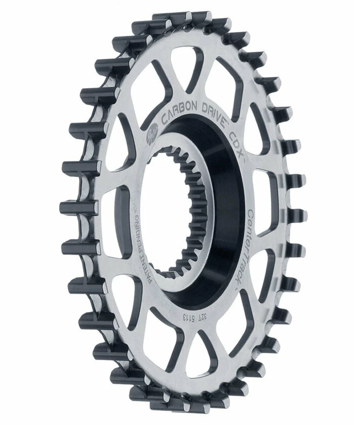 Przednia zębatka Gates Carbon Drive CDX Pinion 32 zęby srebrna ALU