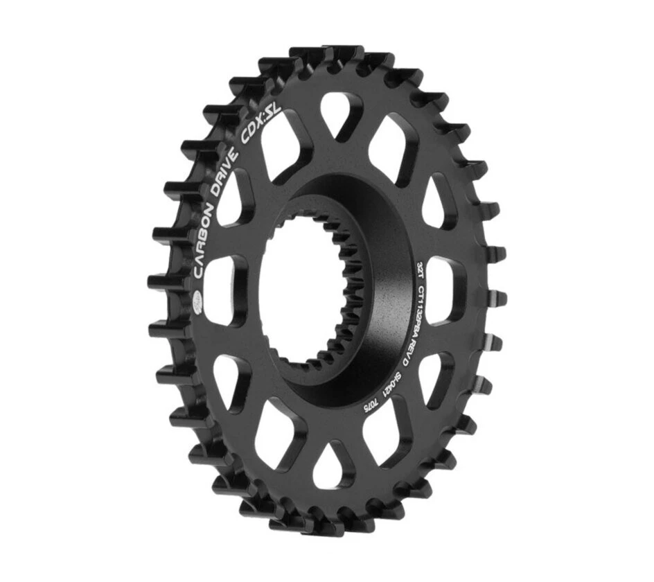 Przednia zębatka rowerowa Gates Carbon Drive CDX Pinion Aluminium 32T Black