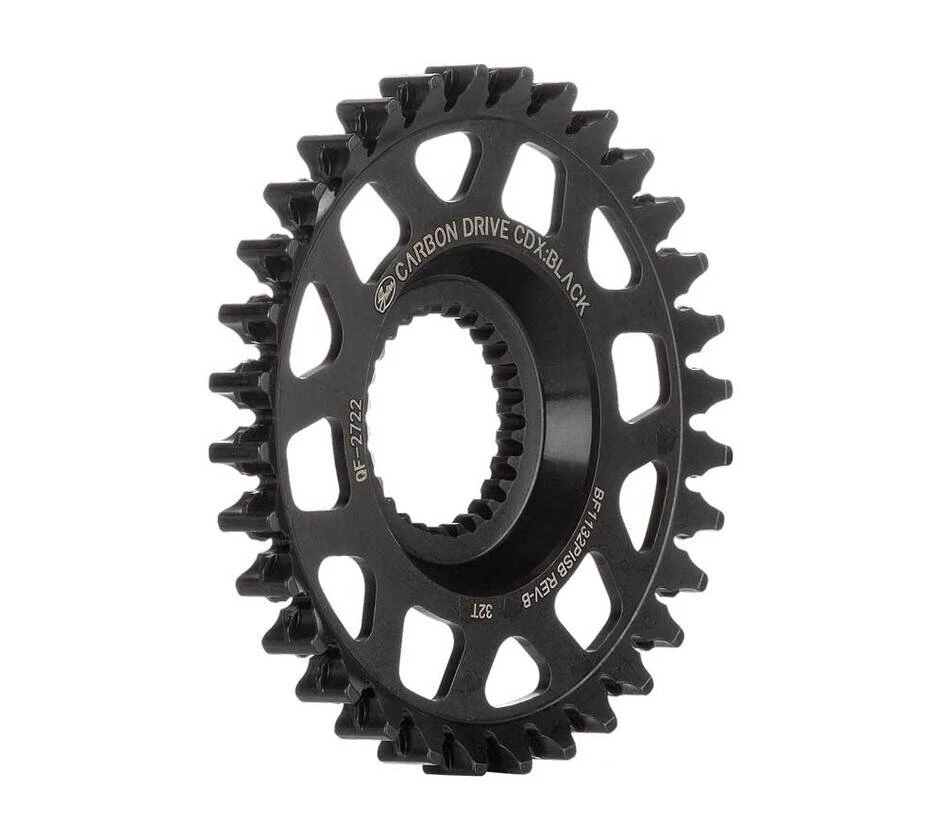 Przednia zębatka rowerowa Gates Carbon Drive CDX Pinion RVS 32T Black