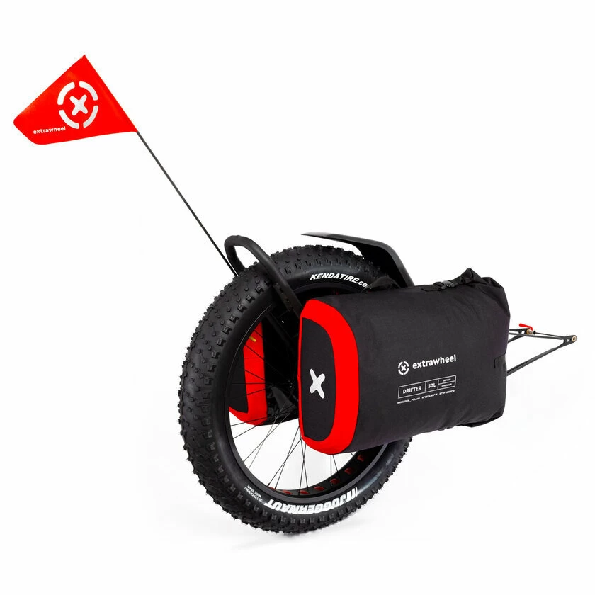 Przyczepka bagażowa Extrawheel Mate 26" + sakwy Drifter Polyester