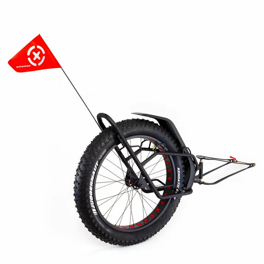 Przyczepka bagażowa Extrawheel Mate 26" + sakwy Drifter Polyester