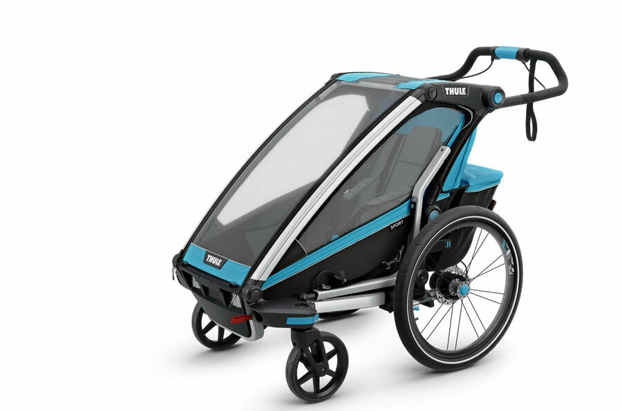 Przyczepka dla dzieci Thule Chariot Sport Niebieski/Czarny