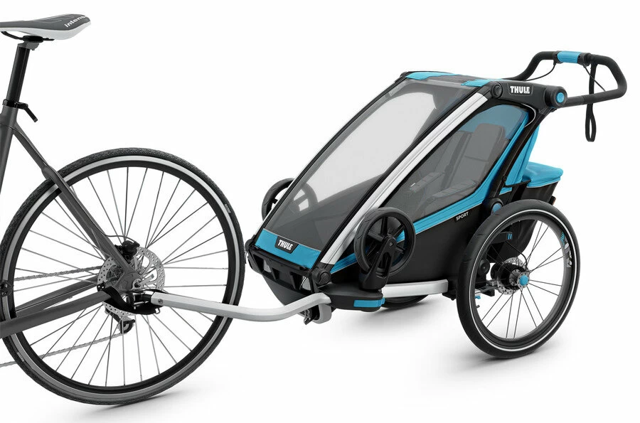 Przyczepka dla dzieci Thule Chariot Sport Niebieski/Czarny