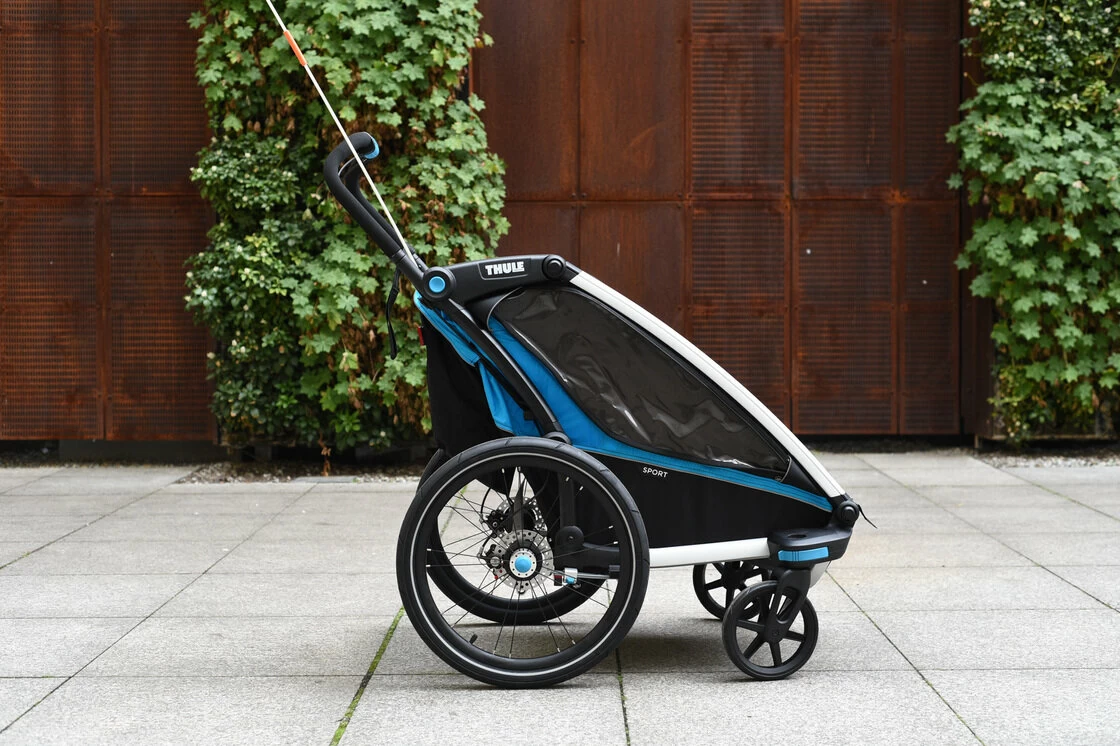 Przyczepka dla dzieci Thule Chariot Sport Niebieski/Czarny