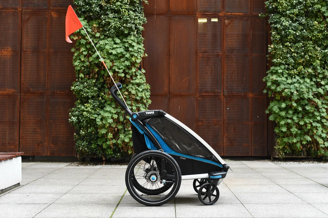 Przyczepka dla dzieci Thule Chariot Sport Niebieski/Czarny