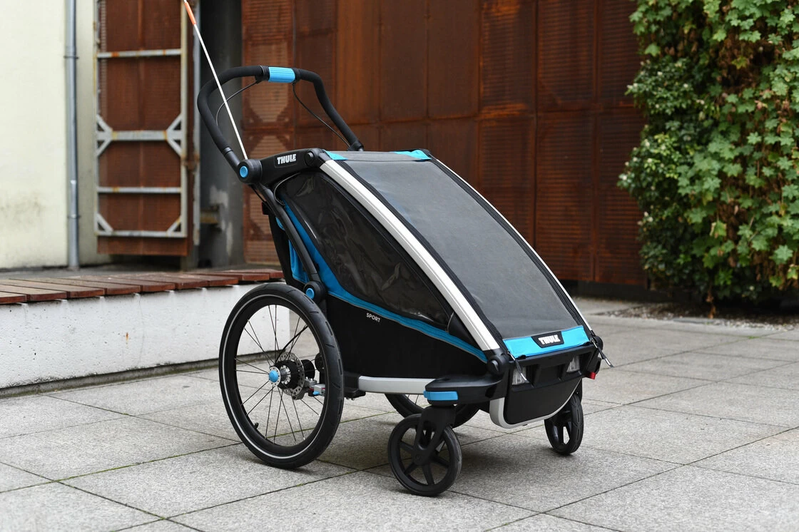 Przyczepka dla dzieci Thule Chariot Sport Niebieski/Czarny