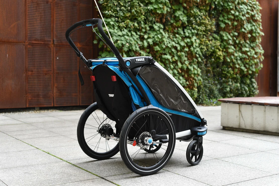 Przyczepka dla dzieci Thule Chariot Sport Niebieski/Czarny