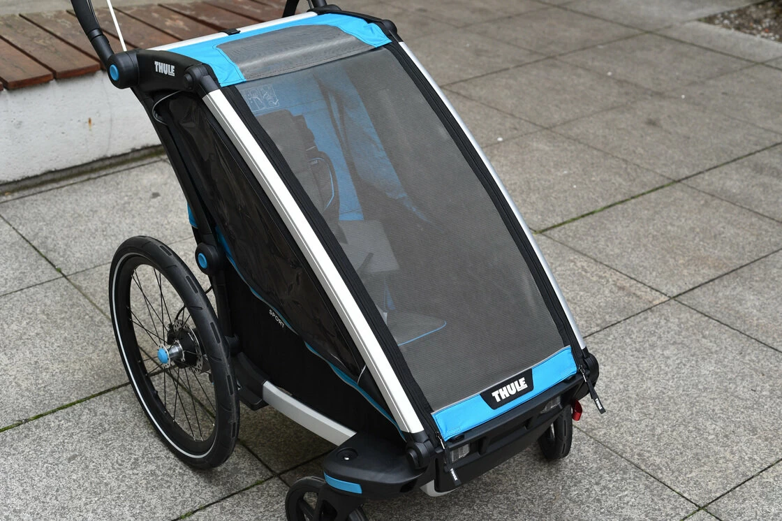 Przyczepka dla dzieci Thule Chariot Sport Niebieski/Czarny
