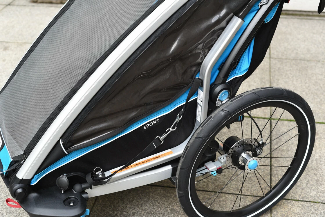 Przyczepka dla dzieci Thule Chariot Sport Niebieski/Czarny