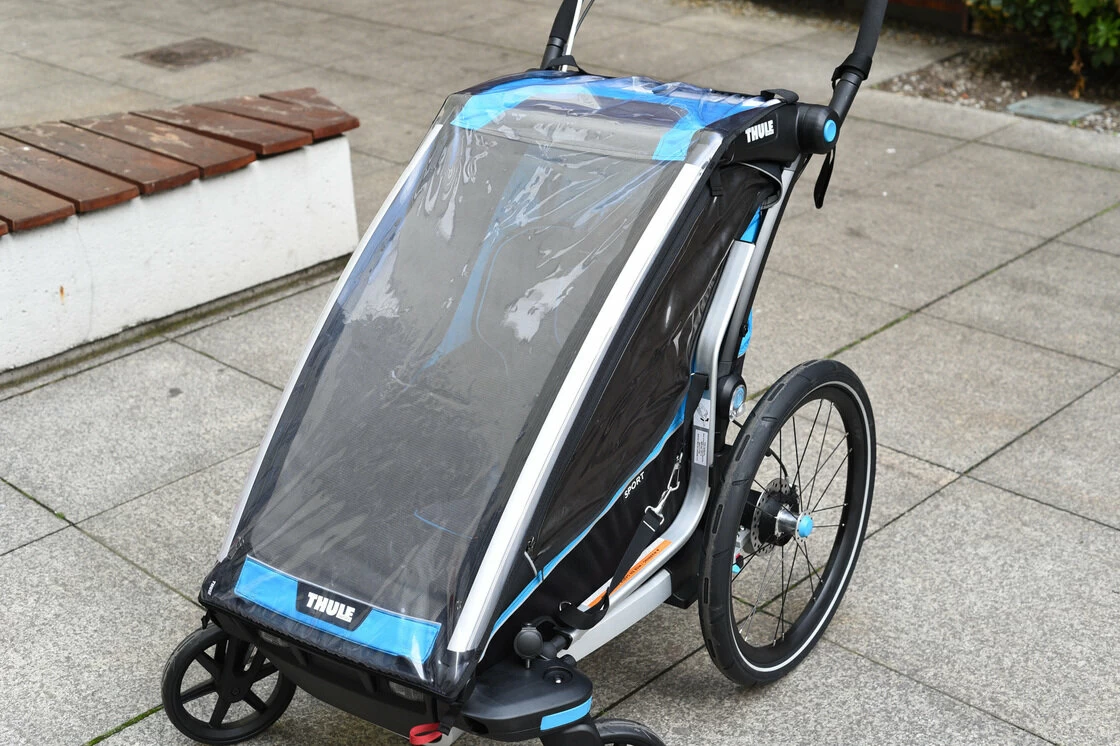Przyczepka dla dzieci Thule Chariot Sport Niebieski/Czarny