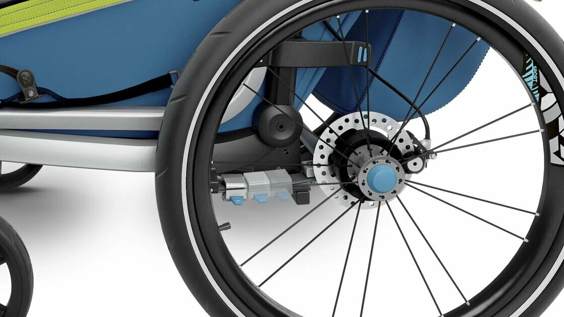 Przyczepka dla dzieci Thule Chariot Sport Zielony/niebieski