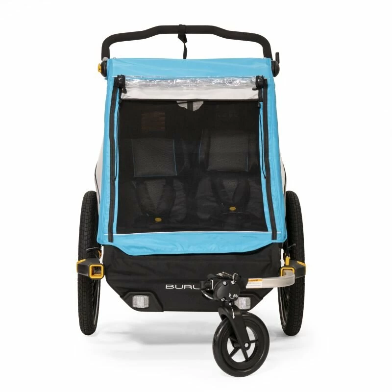 Przyczepka rowerowa dla dzieci D'lite X Double Aqua 2022/23