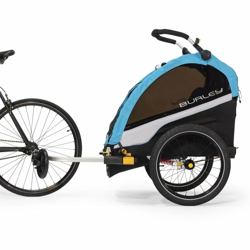 Przyczepka rowerowa dla dzieci D'lite X Double Aqua 2022/23