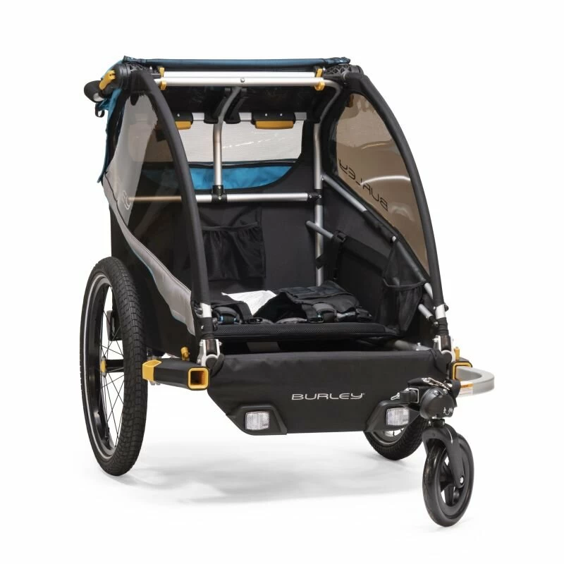 Przyczepka rowerowa dla dzieci D'lite X Double Aqua 2022/23