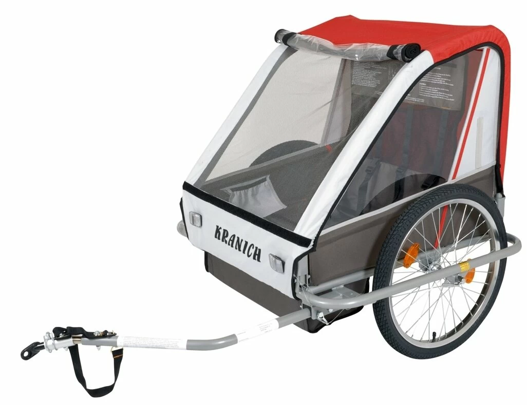 Przyczepka rowerowa dla dzieci Kranich 66021L 