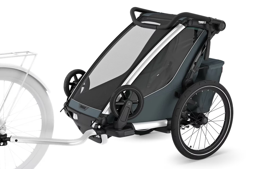 Przyczepka rowerowa dla dzieci Thule Chariot Cross 2 G3 Dark Slate