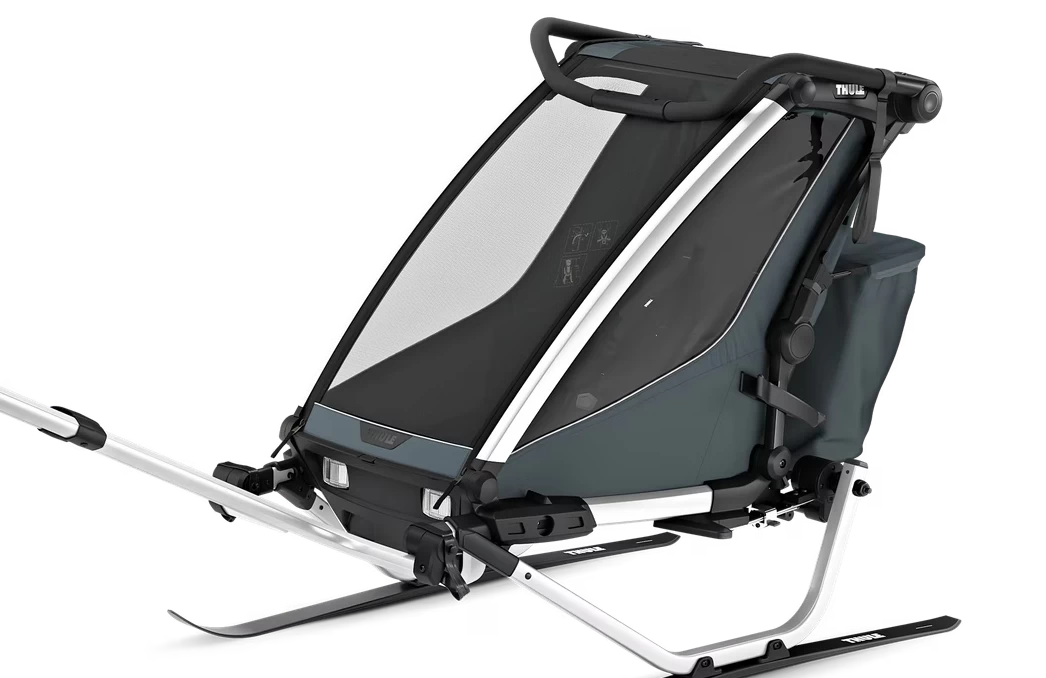 Przyczepka rowerowa dla dzieci Thule Chariot Cross 2 G3 Dark Slate