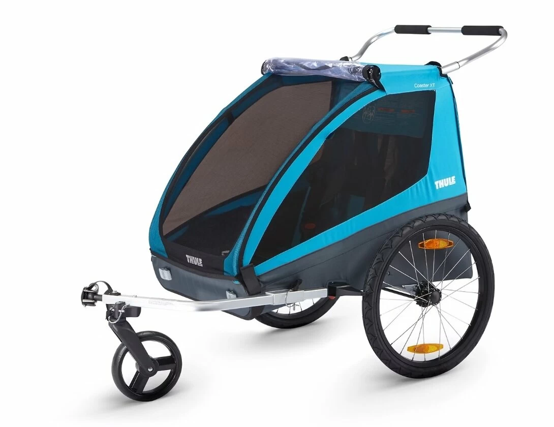 Przyczepka rowerowa dla dzieci Thule Coaster XT Niebieski