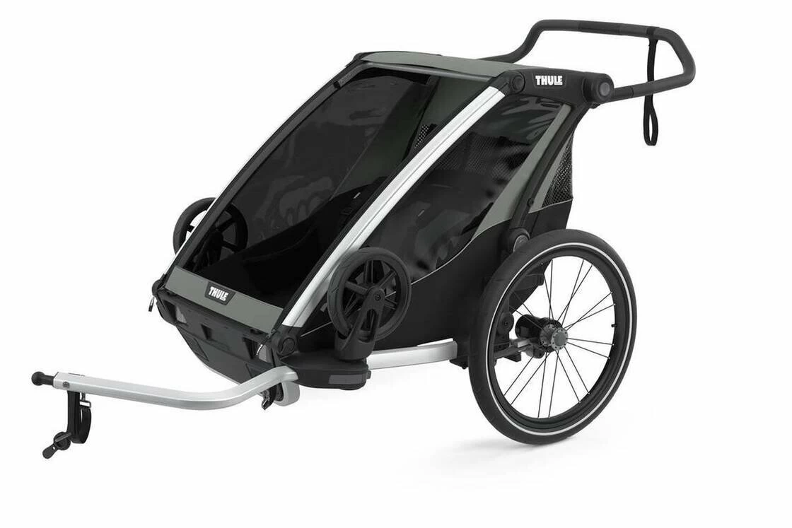 Przyczepka rowerowa dla dziecka THULE Chariot Lite 2 Agave Black