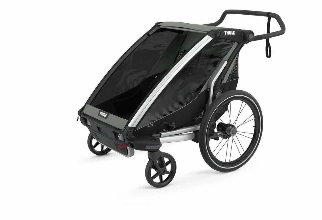 Przyczepka rowerowa dla dziecka THULE Chariot Lite 2 Agave Black