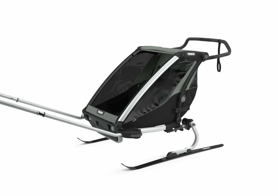 Przyczepka rowerowa dla dziecka THULE Chariot Lite 2 Agave Black