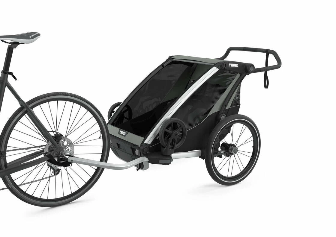 Przyczepka rowerowa dla dziecka THULE Chariot Lite 2 Agave Black