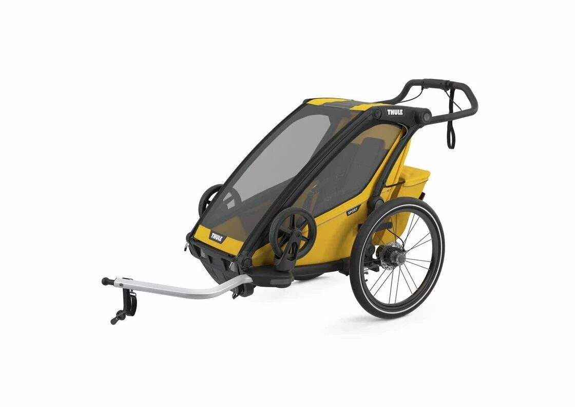 Przyczepka rowerowa dla dziecka THULE Chariot Sport 1 Midnight Black