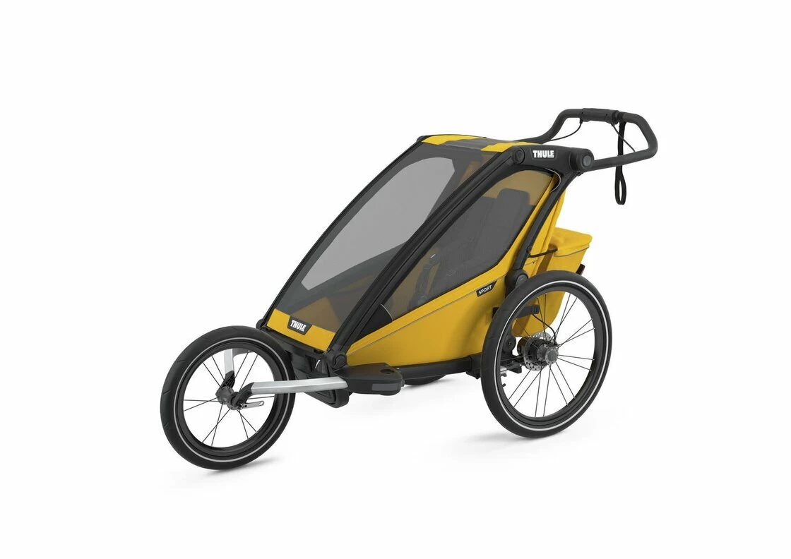 Przyczepka rowerowa dla dziecka THULE Chariot Sport 1 Midnight Black