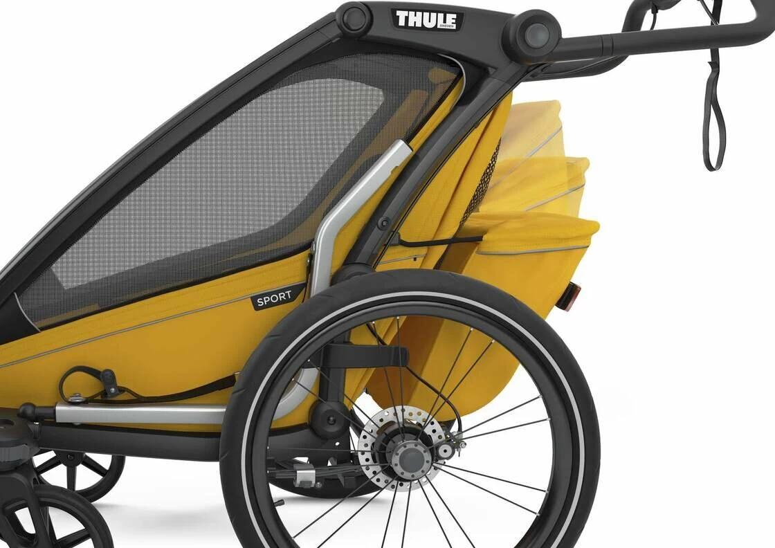 Przyczepka rowerowa dla dziecka THULE Chariot Sport 1 Midnight Black