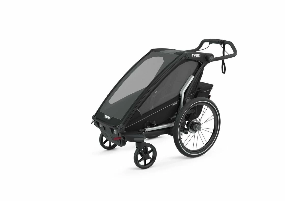Przyczepka rowerowa dla dziecka THULE Chariot Sport 1 Midnight Black