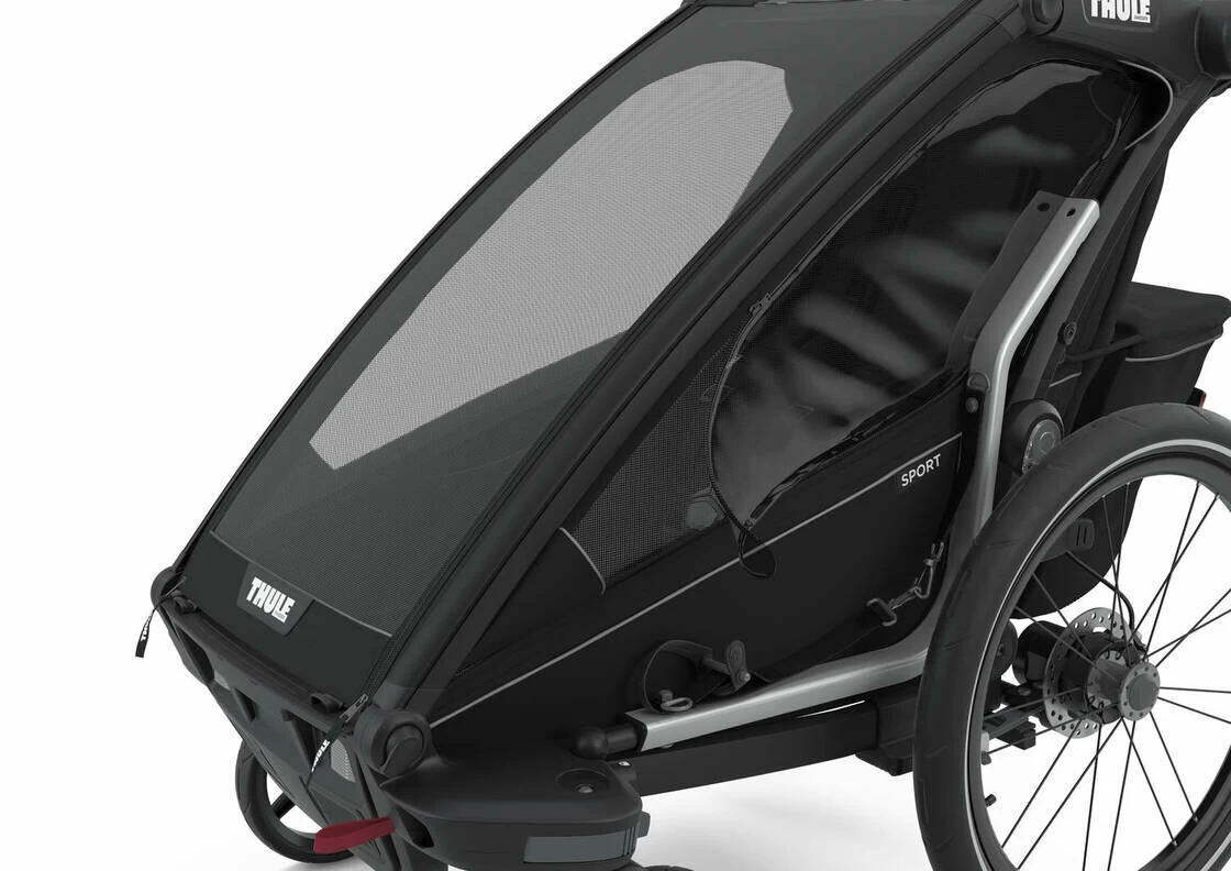 Przyczepka rowerowa dla dziecka THULE Chariot Sport 1 Midnight Black