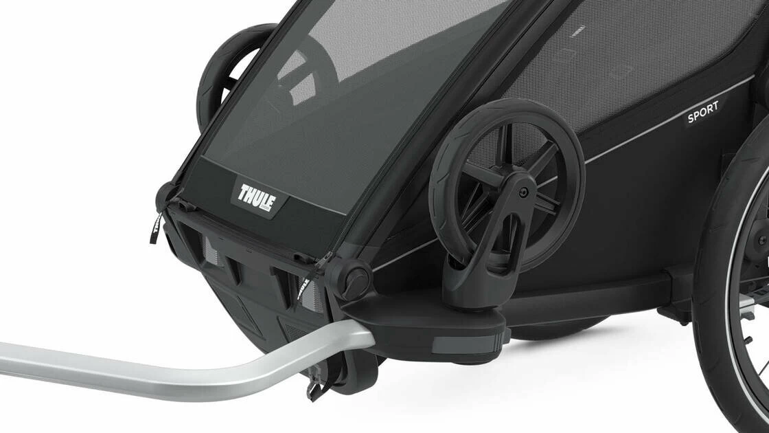 Przyczepka rowerowa dla dziecka THULE Chariot Sport 1 Midnight Black