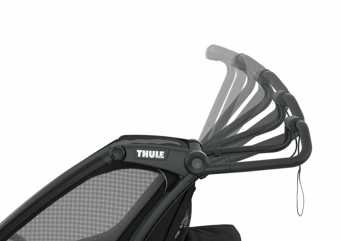 Przyczepka rowerowa dla dziecka THULE Chariot Sport 1 Midnight Black