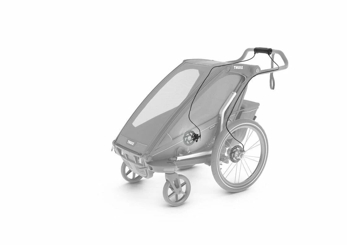 Przyczepka rowerowa dla dziecka THULE Chariot Sport 1 Midnight Black