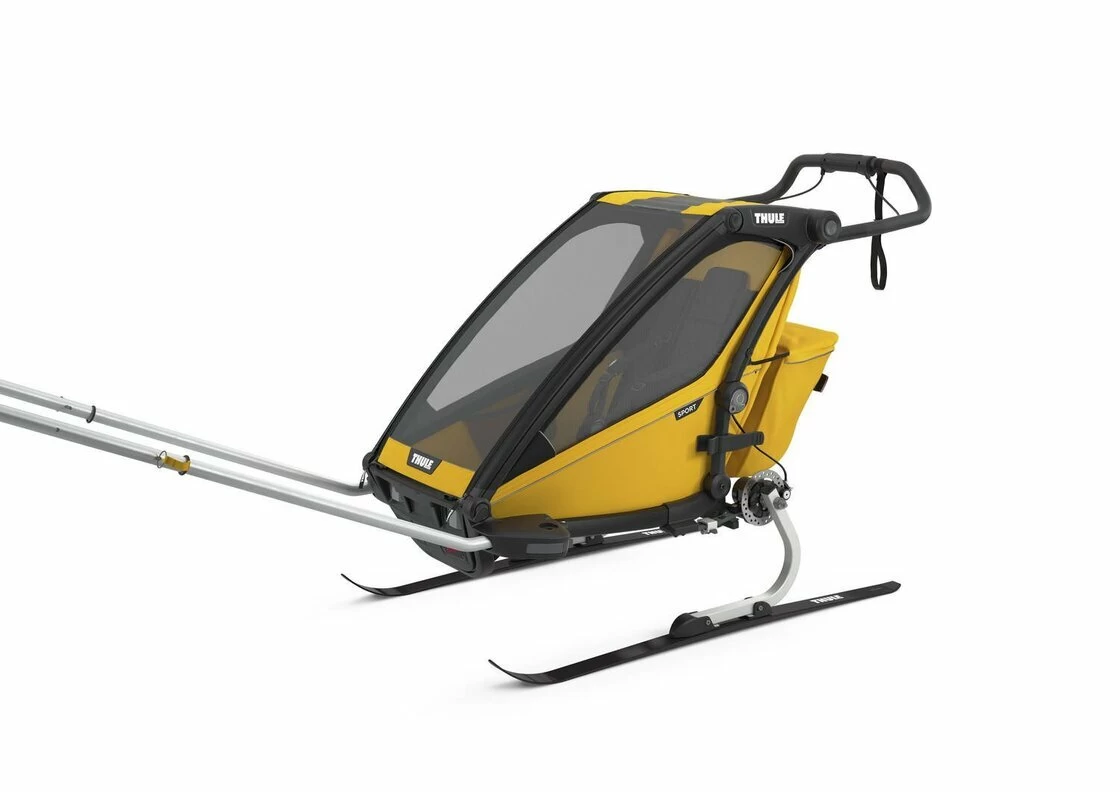 Przyczepka rowerowa dla dziecka THULE Chariot Sport 1 Spectra Yellow