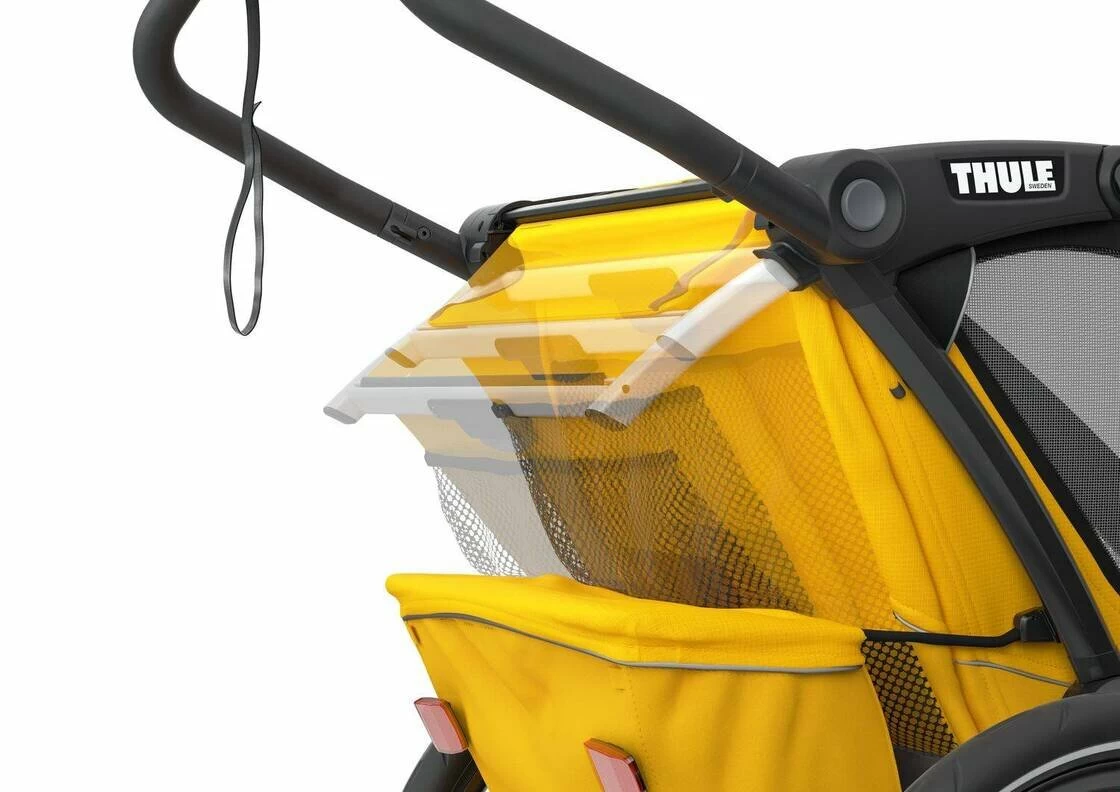 Przyczepka rowerowa dla dziecka THULE Chariot Sport 1 Spectra Yellow