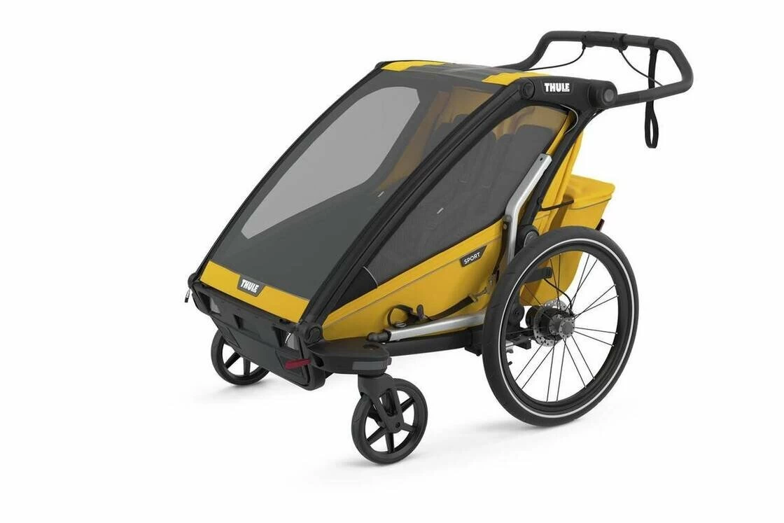 Przyczepka rowerowa dla dziecka THULE Chariot Sport 2 Midnight Black