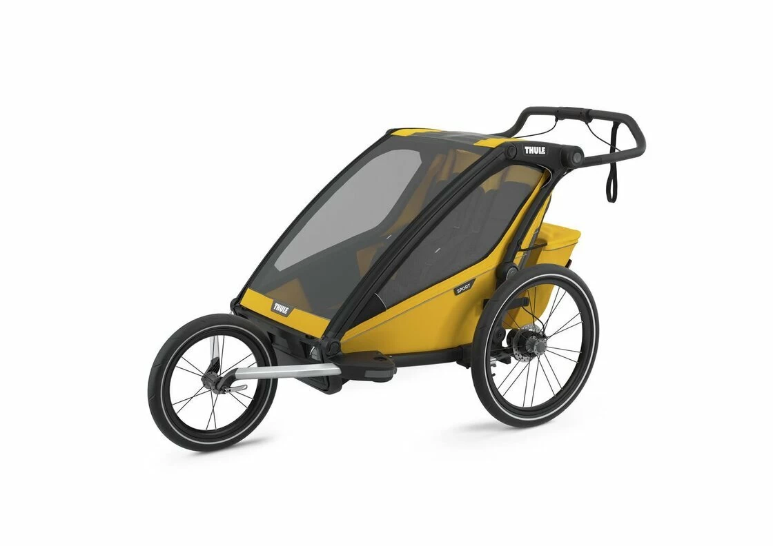 Przyczepka rowerowa dla dziecka THULE Chariot Sport 2 Midnight Black