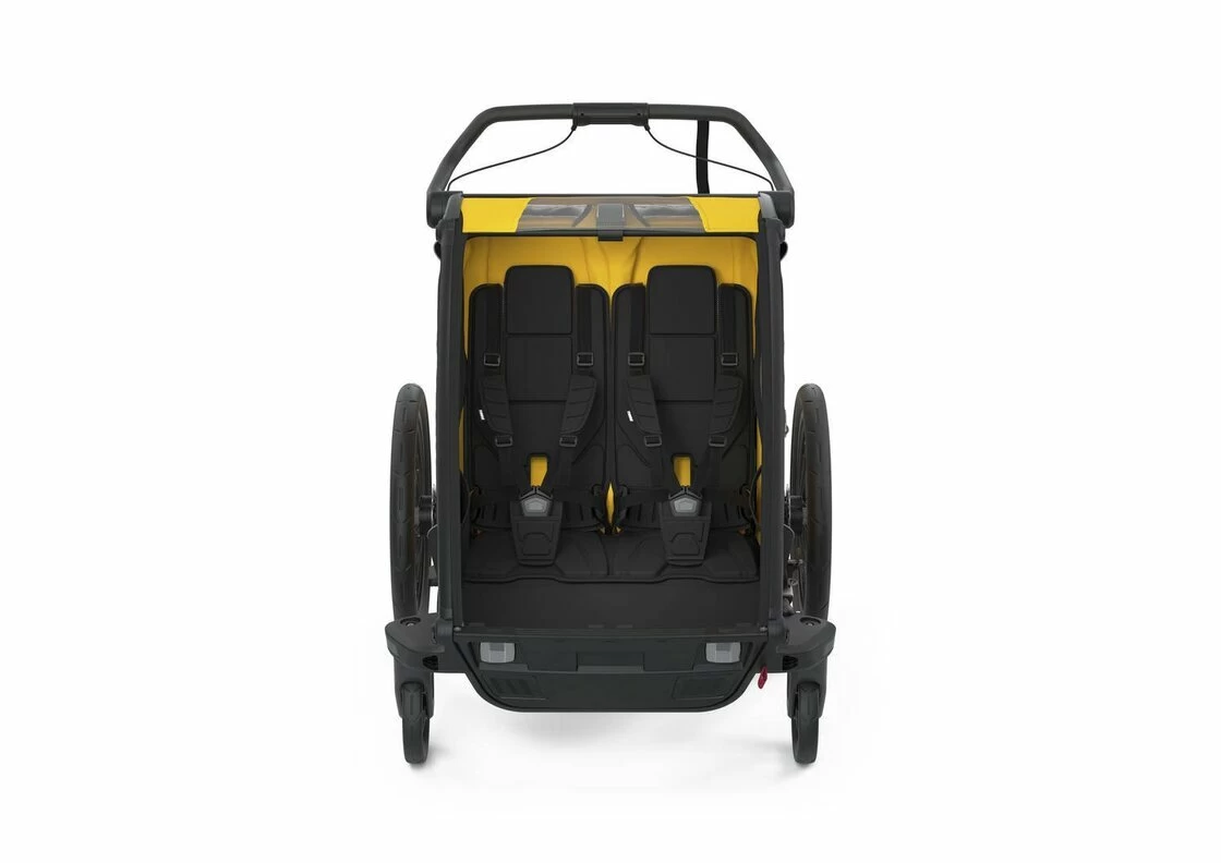 Przyczepka rowerowa dla dziecka THULE Chariot Sport 2 Midnight Black