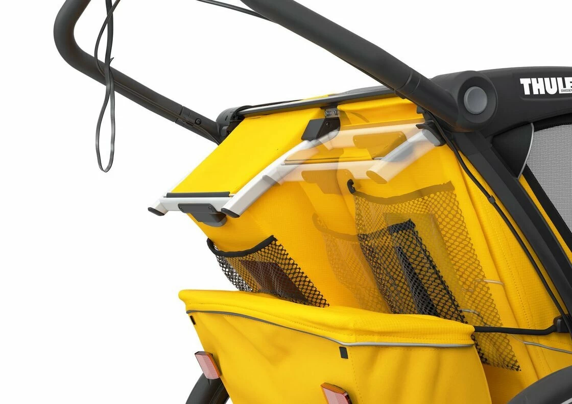 Przyczepka rowerowa dla dziecka THULE Chariot Sport 2 Spectra Yellow