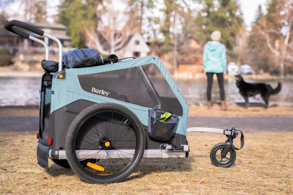 Przyczepka rowerowa dla psów Burley Tail Bark Ranger XL