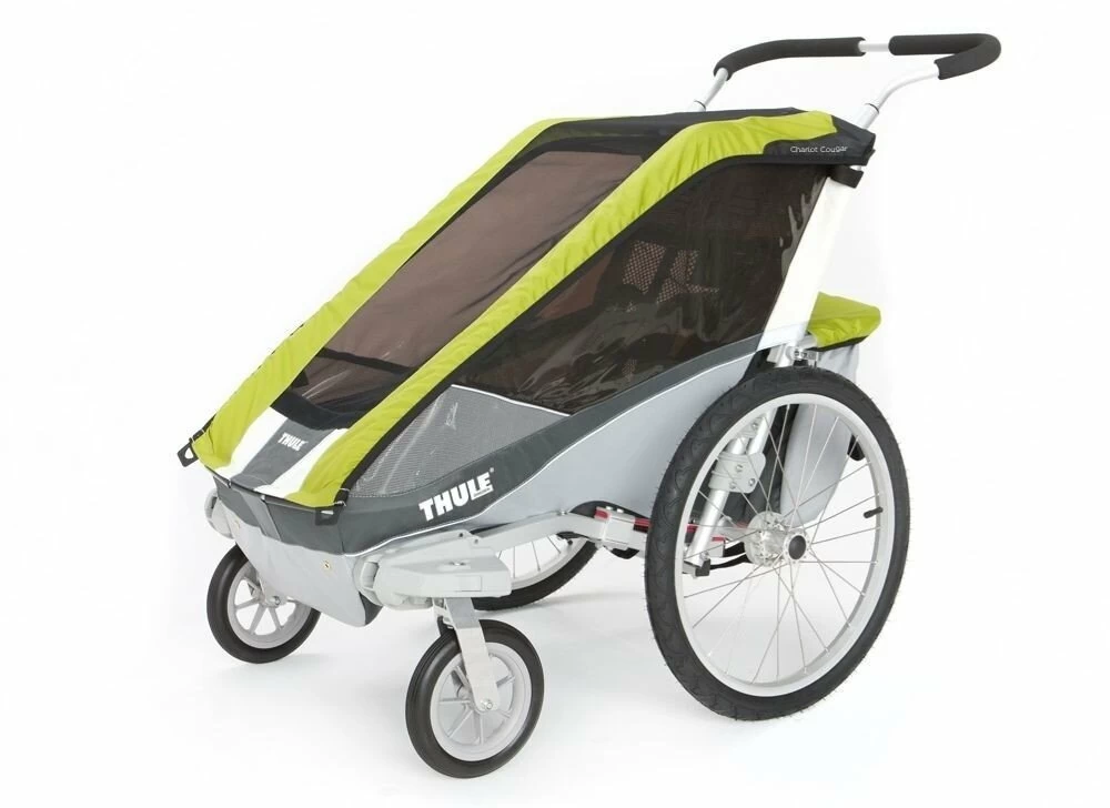 Przyczepka rowerowa Thule Chariot Cougar 1 awokado + CTS rower