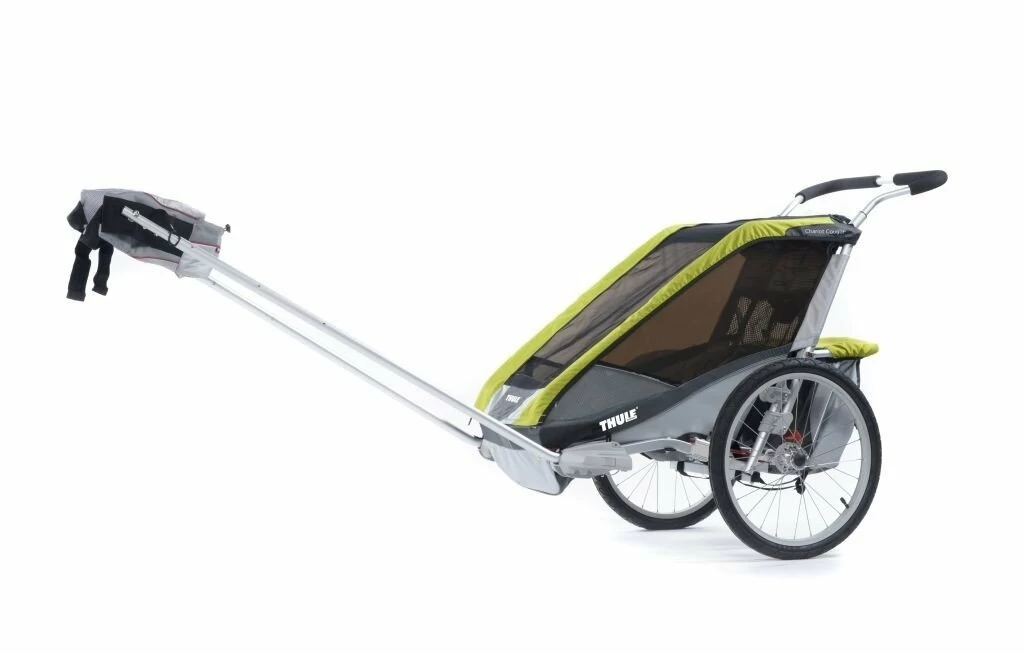 Przyczepka rowerowa Thule Chariot Cougar 1 awokado + CTS rower