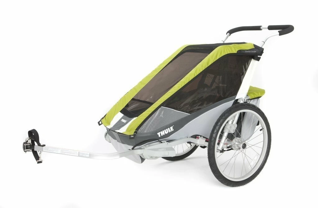 Przyczepka rowerowa Thule Chariot Cougar 1 awokado + CTS rower