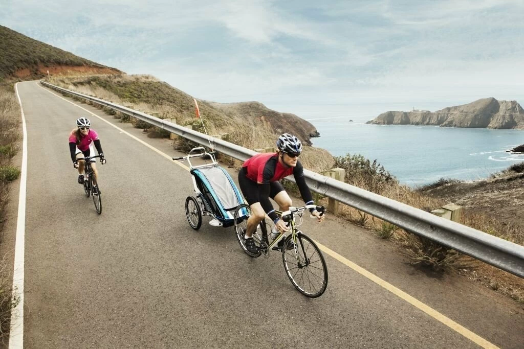 Przyczepka rowerowa Thule CX1 czerwona