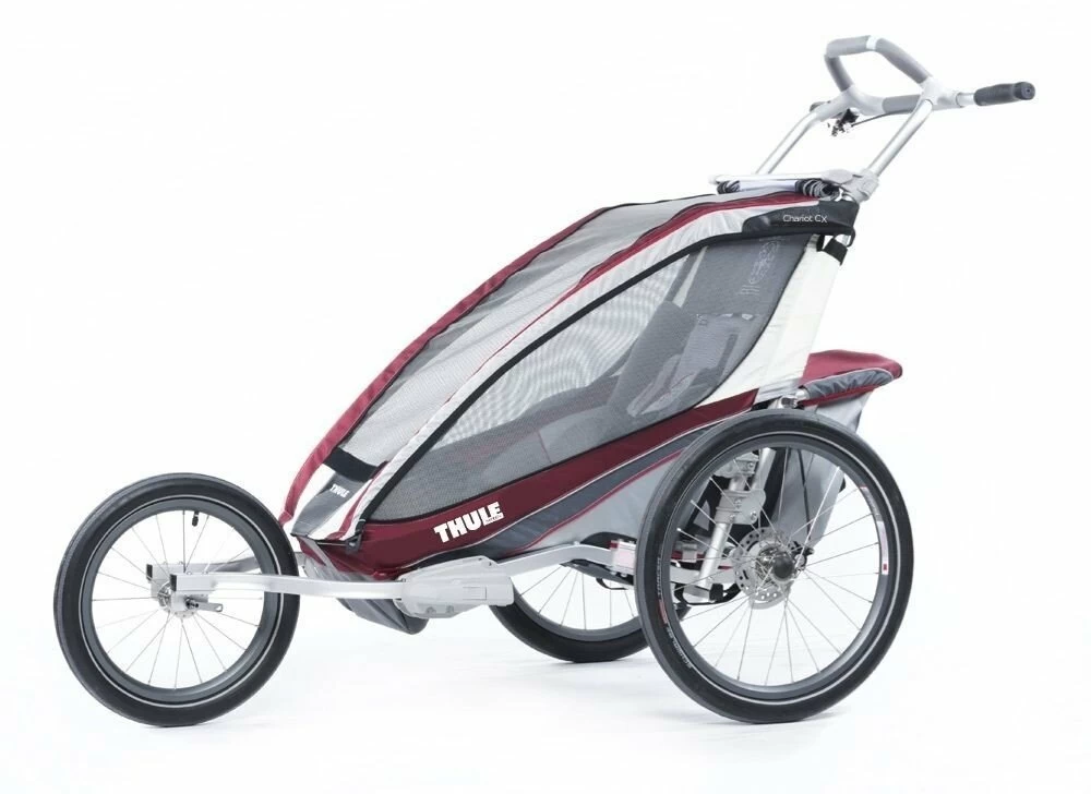 Przyczepka rowerowa Thule CX1 czerwona